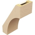 thumbnail image 5 of Ekena Millwork 5"W x 8"D x 12"H Westlake Rough Cedar Woodgrain TimberThane Knee Brace, Primed, 5 of 6