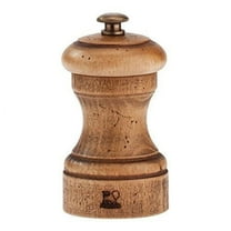 Peugeot Antique Bistro Beech Wood 4 Inch Salt Mill