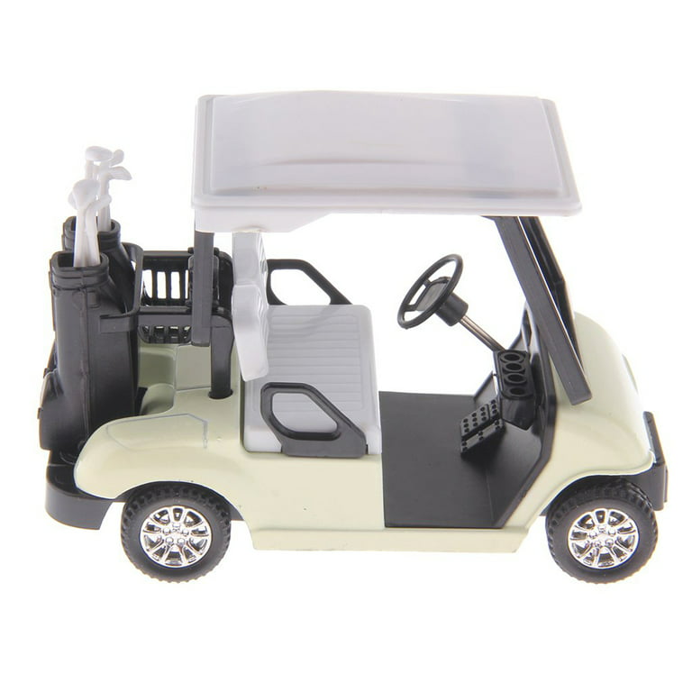 Farfi 1/20 Scale Alloy Golf Cart Diecast Pull Back Car Model Kids Toy  Collectible