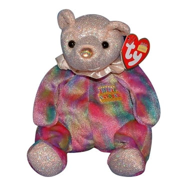 TY Beanie Baby - OCTOBER the Birthday Bear (7.5 inch)