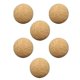 thumbnail image 1 of 6Pcs Replaceable Cork Balls Professional Cork Foosball Wear-resistant Soccer Foosball, 1 of 3