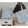 thumbnail image 5 of Soimoi Cotton Poplin Blue Fabric By the Yard - 42 Inch Wide - Florals Print Fabric - Elegant and Timeless Patterns for Fashion and Home Decor Printed Fabric, 5 of 6