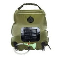 thumbnail image 1 of Graflsoa 20L Solar-Powered Portable Shower Bag for Camping, Outdoor Bathing, Green PVC Material, Temperature Indicator, 500mm Tube, 400g Lightweight Design, 1 of 6