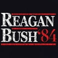 thumbnail image 3 of Tee Hunt Reagan Bush '84 T-Shirt Ronald American President History GOP Mens Shirt, Military Green, Medium, 3 of 5