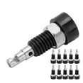 thumbnail image 4 of Banana Jack, 10pcs 2mm Banana Female Jack Socket Connector, Banana Adapter Panel Mini Binding Post For Electronic InstrumentYellow, Standard, 4 of 8