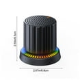 thumbnail image 2 of Lunxisen 4 Pcs Colorful Magnetic Bluetooth Speaker Waterproof Portable Stereo with Mic for Camping Outdoor Indoor Use Wireless Audio Device, 2 of 9