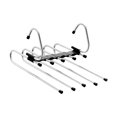 thumbnail image 1 of Percha para pantalones de 5 niveles, almacenamiento para ahorrar espacio, percha para pantalones multifuncional, organizador de almacenamient Negro, 1 of 9