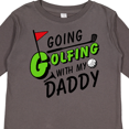 thumbnail image 4 of Inktastic Going Golfing with my Daddy- kids golf Boys or Girls Long Sleeve Toddler T-Shirt, 4 of 5