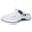 White, variant on Women's Men's Orthopedic Air Cushion Walking Sandals with Back Strap Waterproof Comfortable Barefoot Water Swimming Pool Slippers Garden Clogs for Indoor Outdoor Beige Size 8