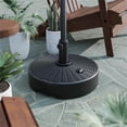 thumbnail image 2 of Greemotion Fab 17.75" Black Plastic Fillable Free Standing Umbrella Base, 2 of 8