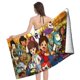 thumbnail image 4 of Yo-kai Watch Toalla de playa de secado rápido con diseño temático, regalo para mujeres y niñas, ideal para cumpleaños, fans, amantes de la música, uso en la playa o al aire libre, 78 × 180 cm, 4 of 6