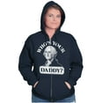 thumbnail image 5 of America USA Right to Be Awesome Funny Unisex Fleece Graphic Zip Up Hoodie Brisco Brands 2X, 5 of 6