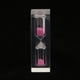 thumbnail image 4 of Reloj de arena acrílico con temporizador de 3 minutos para té, cafetería, cocina y cocinero. Rosado, 4 of 6