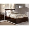 thumbnail image 3 of Mission Platform Bed with Matching Foot Board with 2 Urban Bed Drawers in, Multiple Colors and Sizes, 3 of 5