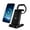Black (Without Adapter), variant on Wireless Charger for iPhone, Charging Pad for Compatible with iPhone 17 16 15 14 13 12 11 Pro Max/Mini/Plus/XR/X/8, Portable Charger for AirPods 4 3 2 Pro, Black