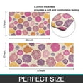 thumbnail image 7 of Pioneer Flower Floral Print Pattern Kitchen Rugs Sets Of 2,Anti Fatigue Kitchen Mat Rugs Non Slip Washable,Decorative Kitchen Floor Mats for Kitchen,Sink,Laundry,17"x30"+17"x47", 7 of 7