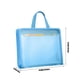 thumbnail image 3 of Bolsa de Organza Transparente de Gran Capacidad • 14x11,6 pulgadas • Almacenamiento impermeable de documentos con clips de cierre • Capacidad para 400+ hojas • Carpeta portátil para portapapeles, 3 of 6