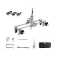 thumbnail image 2 of Máquina tragamonedas,Herramienta de plantilla para abridor de orificios para cerradura de puerta de alto rendimiento,Kit de abridor de orificios para cerradura de con 3 cabezas, 2 of 9