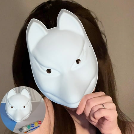 

Party 9 Party White Head White DIY Painting Cartoon Prop Masquerade Party