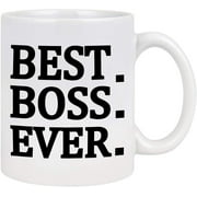 Best Boss Ever Coffee Mug Best Boss Gifts for Women for Men Mug Bosss Day Gifts Office Gifts Ideas for Coworkers Boss Male or Female Boss Coffee Mugs for Women Men Boss Funny Coffee Mug for Boss 11oz