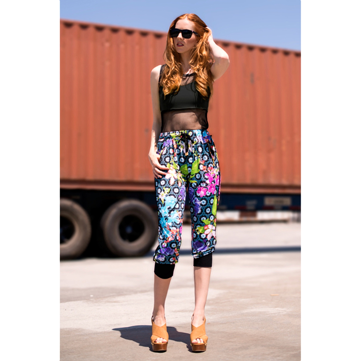 Women's Floral Jogger
