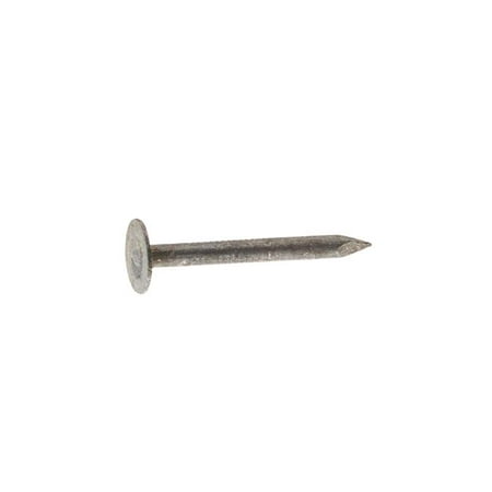 

Grip-Rite 1.75 in. Roofing Electro-Galvanized Steel Flat Head Nail Gray - 5 lbs - Pack of 6