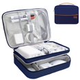 thumbnail image 1 of Bolsa organizadora Miavers Electronics, impermeable, nailon, azul marino, 1 of 8