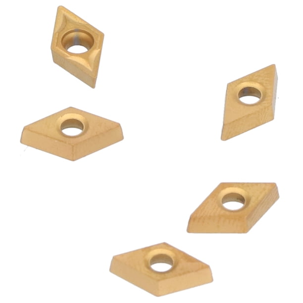 10 Piezas de Insertos de Cortador DCMT070204 Insertos de Torneado de Fresado de Carburo Herramientas de Cuchilla de Corte de Repuesto de Torno CNC para Portaherramientas SDJCR L110 ANGGREK Otros