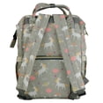 thumbnail image 2 of LEQUEEN Baby Diaper Bag Backpack Large Capacity Waterproof Backpack Nappy Changing Bag, Light Gray, 2 of 10