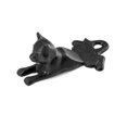 thumbnail image 1 of Tope de Puerta QWORK de Hierro Vintage con Forma de Gato Negro Decorativo, 1 of 6