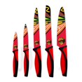 thumbnail image 2 of Woodrow Chicago Blackhawks 5-Piece Stainless Steel Cutlery Knife Set, 2 of 2