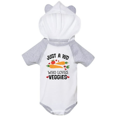 

Inktastic Vegan Vegetarian Gift for Kids Gift Baby Boy or Baby Girl Bodysuit