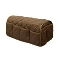 thumbnail image 2 of walmeck Sofa Armrest Storage Bag with 14 Pockets Sofa Armrest Storage Organizer Sofa Armchair Caddy Armrest Covers Armchair Storage Bag for Phone Magazines TV Remote Control, 2 of 7