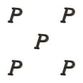 thumbnail image 1 of Justharion Easy To Install Metal Letters House Sign Not Easy To Fade Durable And Rustproof Metal Letters House Numbers B17--P 5Set, 1 of 6