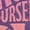 HEATHER PURPLE, variant on Woodstock - Youth Girls Short Sleeve T-Shirt Fitted Short Sleeve Graphic T-Shirt