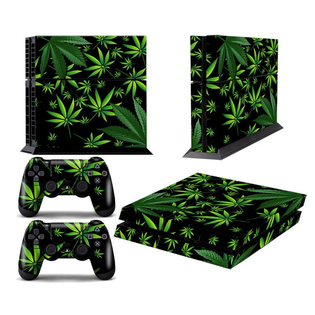 MGFED Autocollants Couleur Corps Entier PS4 Mode Éclatante Peaux de Console Autocollantes