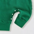 thumbnail image 7 of CAICJ98 My First St Patricks Day Baby Girl Boy Outfit Lucky Charm Romper Jumpsuit Newborn Infant Spring Clothes (Green,0-3 Months), 7 of 7