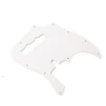thumbnail image 2 of Eigraketly Guitarra 1 capa 10 agujeros Pick Guard Musical blanco negro capa única placa antiarañazos protector golpeador cojín JB Bass Accesorios para instrumentos musicales Eigraketly OD028190-00, 2 of 6
