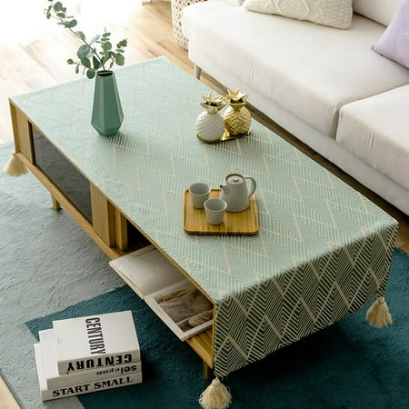 

UMMH table tablecloth cloth art cotton linen thick Japanese desk living room table cloth TV cabinet cover towel