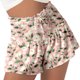 thumbnail image 2 of Pantalones cortos con cordón para mujer, pantalones cortos informales de verano con cintura alta y fluidos, pantalones cortos de playa con estampado bonito de secado rápido Fridja  fhjkhfk459327, 2 of 6
