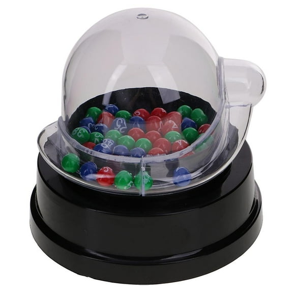 Electric Transparent Lucky Number Picking Machine for Bingo Games Activities