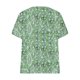 thumbnail image 3 of Camisetas Casuales de las Mujeres Largo Casual Impreso Cuello Redondo Suelto Top, Camiseta de Verano de Manga Corta, 3 of 4