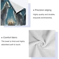 thumbnail image 4 of Wolves in Winter Snow 3-Piece Towel Set,Soft Absorbent Quick Dry Bath Towels Sets,1 Bath Towel,1 Hand Towel,1 Washcloth,for Bathing Home Hotel Gym Spa Wash cloth, 4 of 7