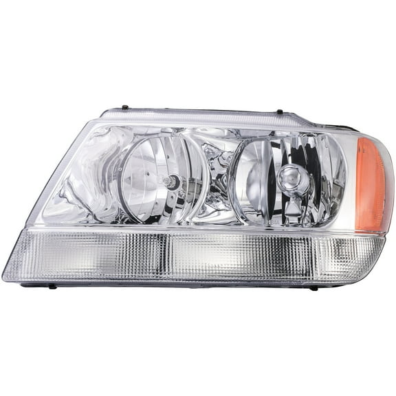 Dorman 1590316 Driver Side Headlight Assembly for Specific Jeep Models