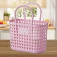 thumbnail image 4 of Yonrjhukm Portable Bath Storage Basket, Versatile Plastic Bathroom Organizer for Daily Use, Travel, Outdoor Activities, and Home, Easy to Clean & Maintain, 4 of 6