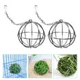 thumbnail image 4 of CIMAXIC 2Pcs Rabbit Feeder Balls Hanging Bunny Pet Cage Feeder for Rabbits,8.27"X3.15"X3.15", 4 of 5