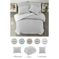 thumbnail image 4 of Grace Living Meah 3pc Twin/Twin XL Duvet Set, Grey, 4 of 7