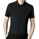 thumbnail image 5 of Camisa de manga corta para hombre, estilo urbano, ligera, moderna y elegante. negro, 5 of 9