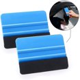 thumbnail image 2 of LAICAIW Car Vinyl Wrap Window Tint Film Tool Kit Include 4 Inch Felt Squeegees, Retractable 9mm Utility Knife & Snap-Off Blades, Safety Vinyl Cutter and Stick Squeegee for Film Sticker Wrapping (Blu, 2 of 7
