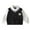 Black, variant on WOYY Toddler Boys School Polo Shirt Varsity Sweater Long Sleeve Pullover School Uniform